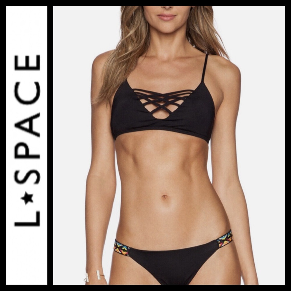 NWOT L’Space Jamie Bikini Top